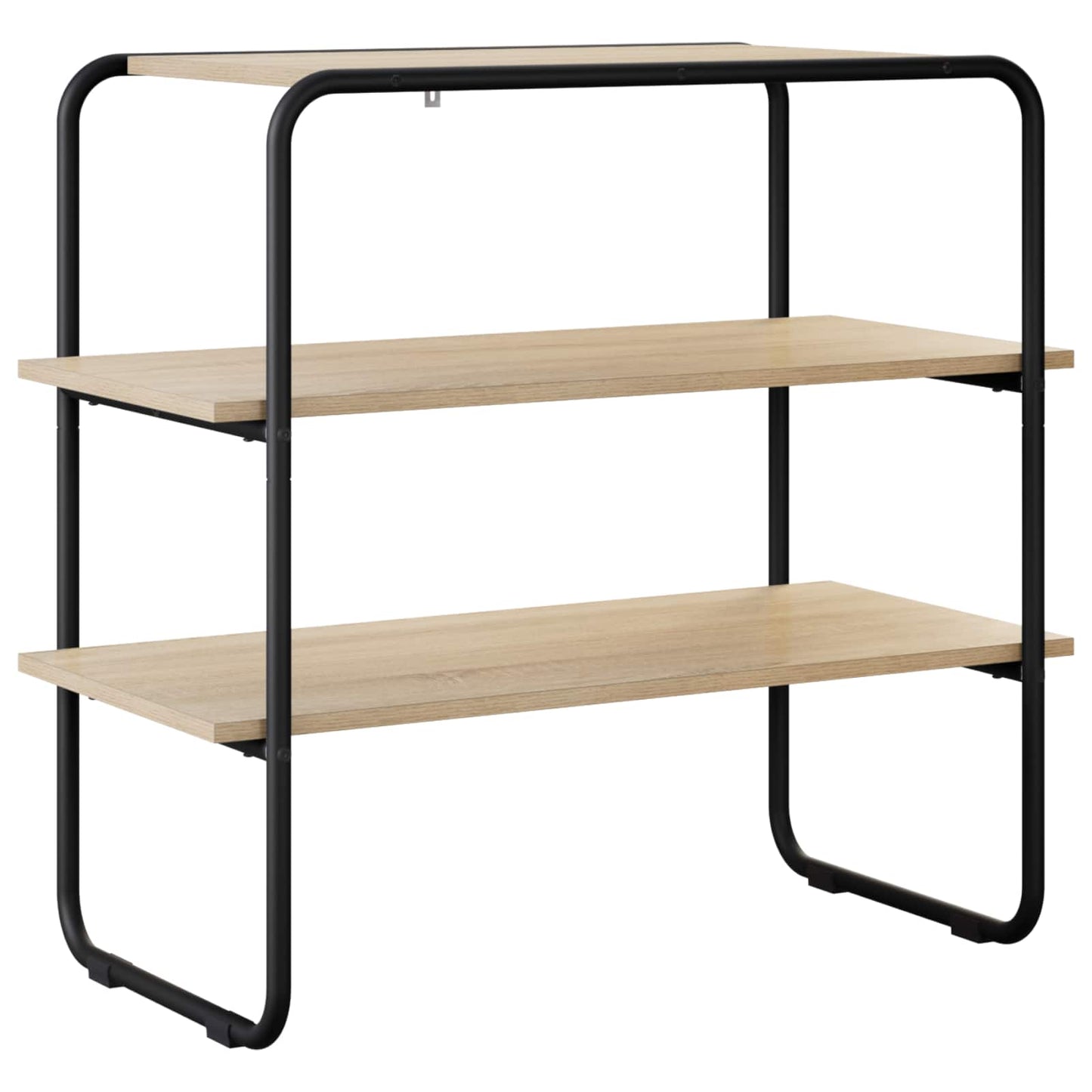 Konsolbord Sonoma-eg 80 x 41 x 75 cm Konstrueret træ
