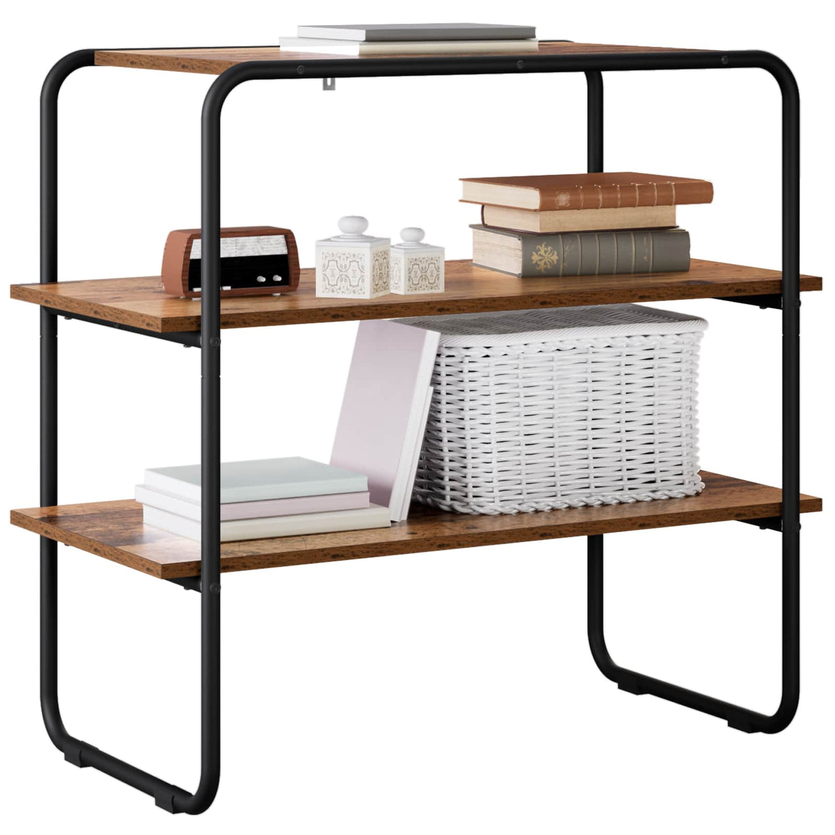 Konsolbord Gammelt træ 80 x 41 x 75 cm Konstrueret træ