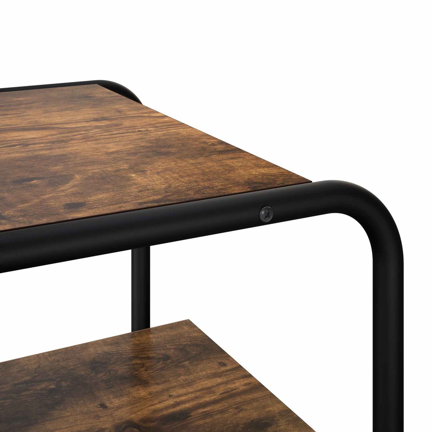 Konsolbord Røget eg 100 x 41 x 75 cm Konstrueret træ