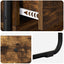 Konsolbord Røget eg 80 x 40 x 75 cm Konstrueret træ