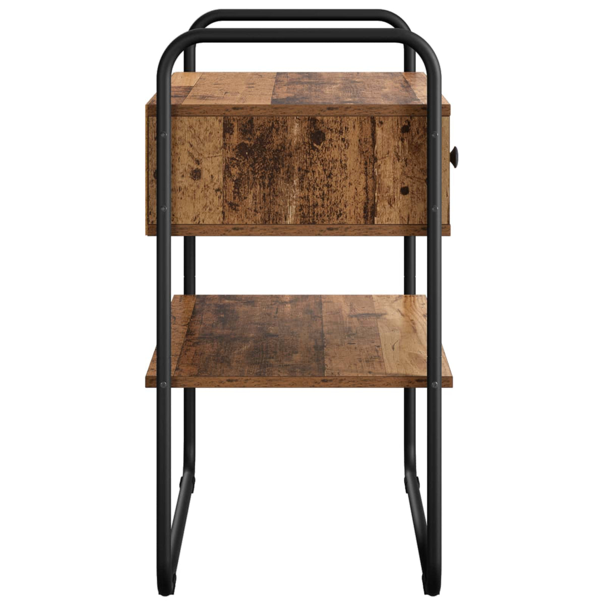 Konsolbord Gammelt træ 80 x 40 x 75 cm Konstrueret træ