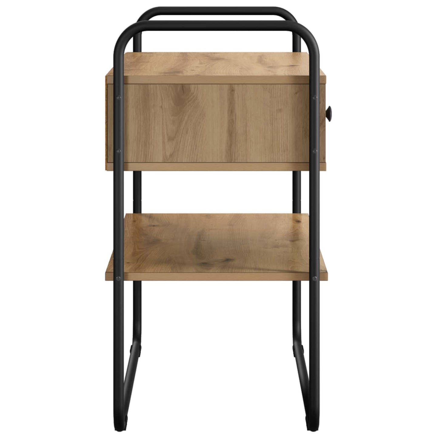 Konsolbord Artisan-eg 80 x 40 x 75 cm Konstrueret træ