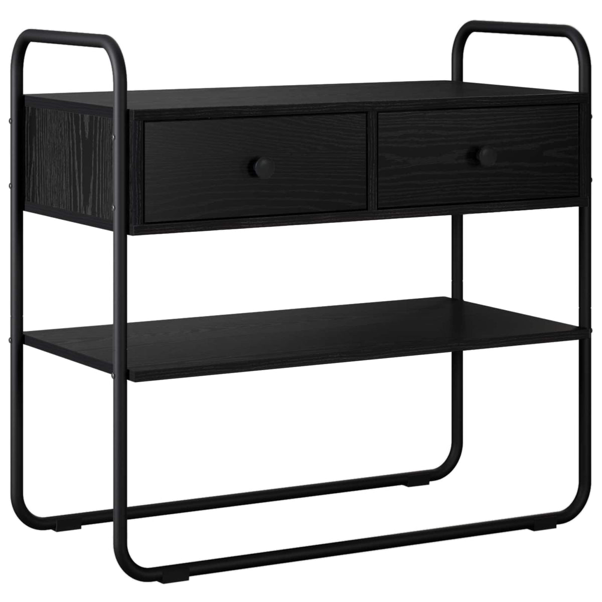 Konsolbord Sort eg 100 x 40 x 75 cm Konstrueret træ