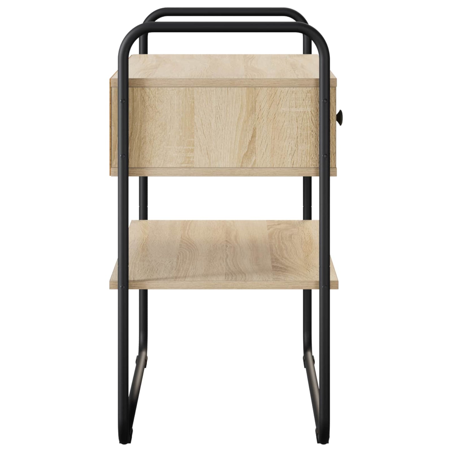 Konsolbord Sonoma-eg 100 x 40 x 75 cm Konstrueret træ