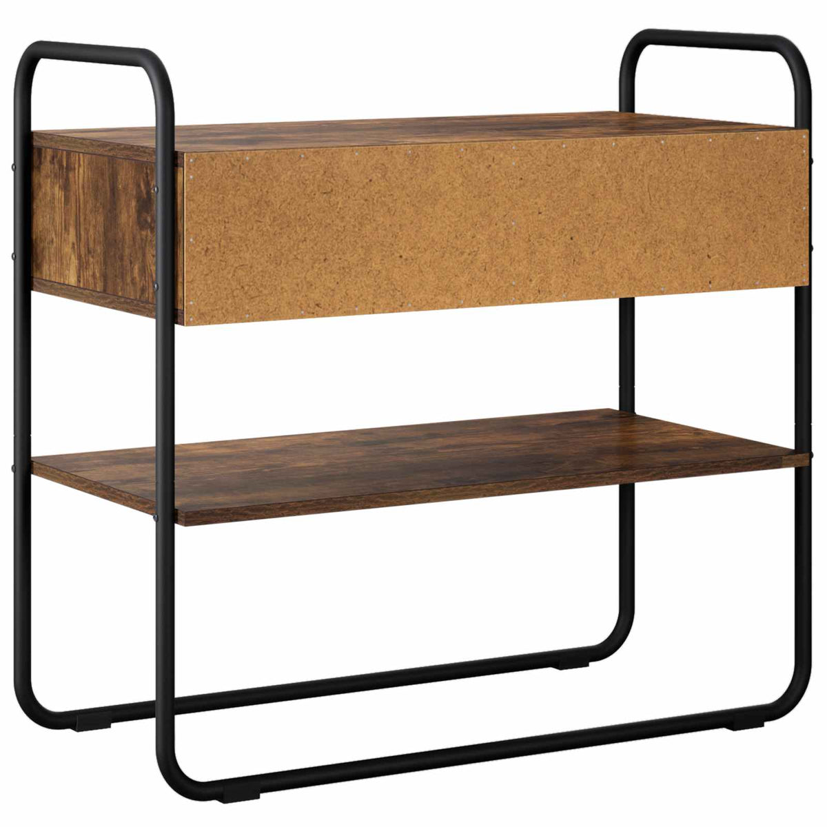 Konsolbord Røget eg 100 x 40 x 75 cm Konstrueret træ