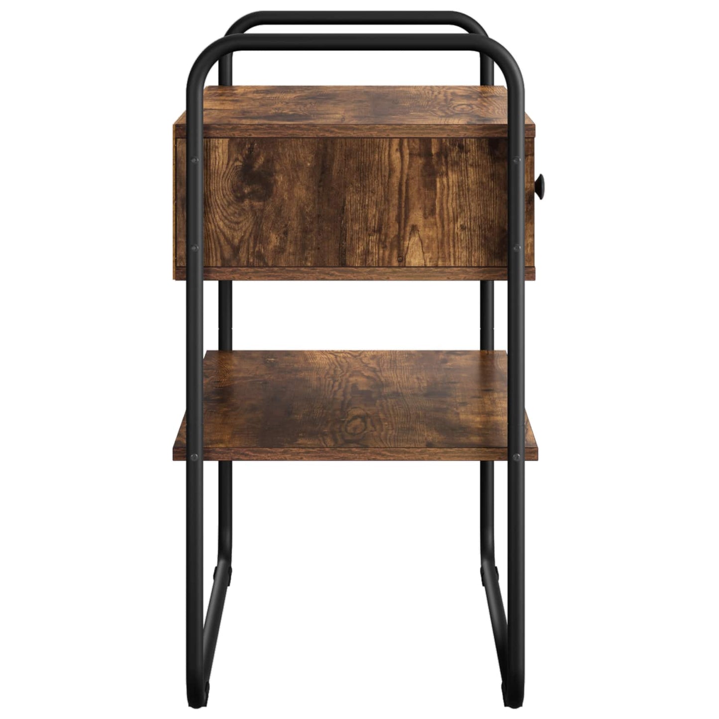 Konsolbord Røget eg 100 x 40 x 75 cm Konstrueret træ
