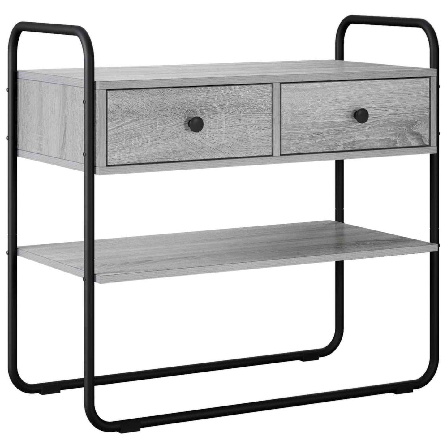 Konsolbord Grå Sonoma 100 x 40 x 75 cm Konstrueret træ