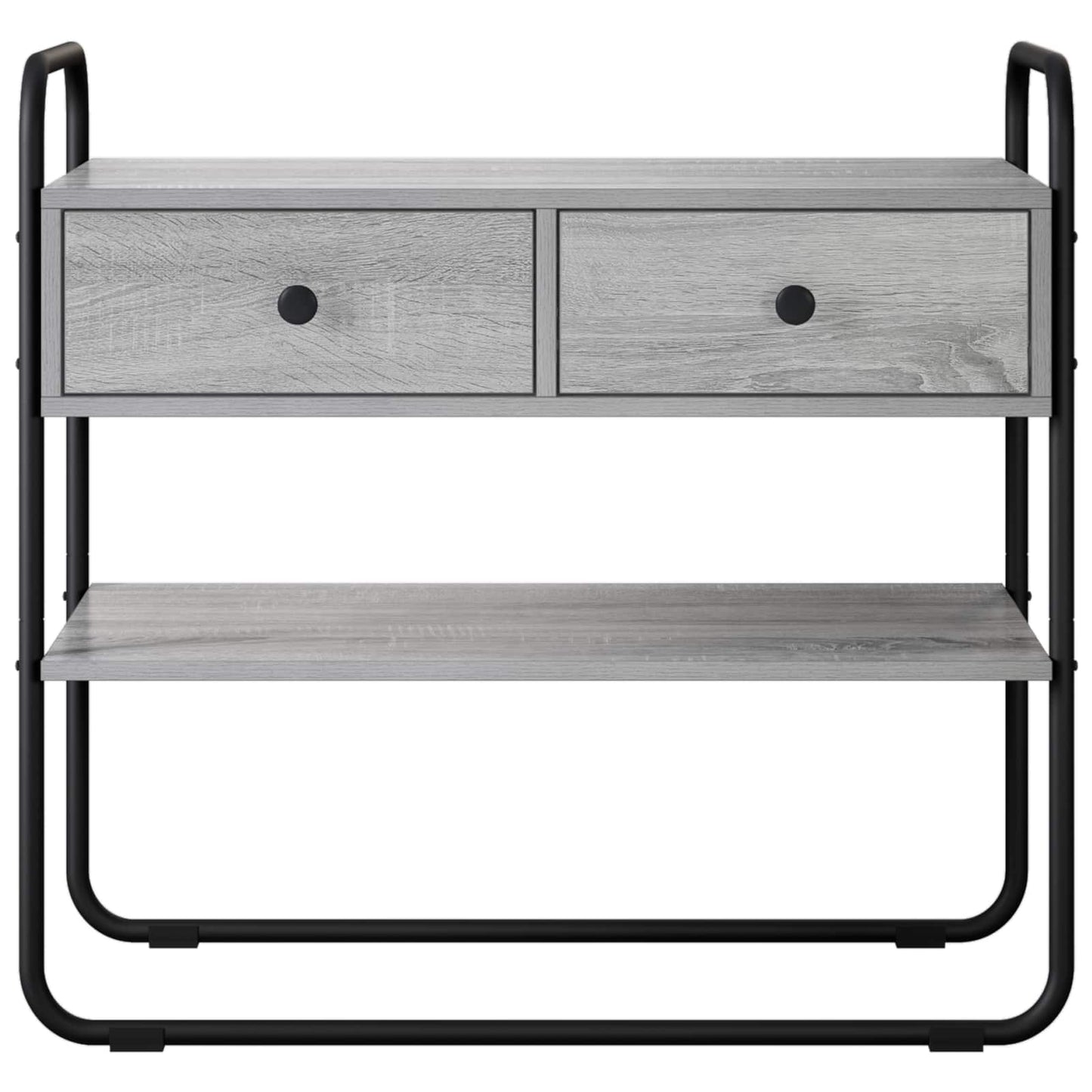 Konsolbord Grå Sonoma 100 x 40 x 75 cm Konstrueret træ
