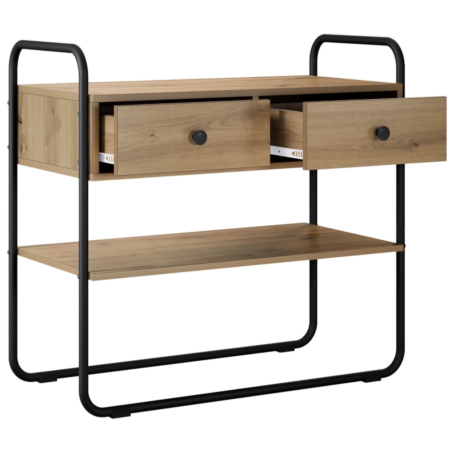 Konsolbord Artisan-eg 100 x 40 x 75 cm Konstrueret træ