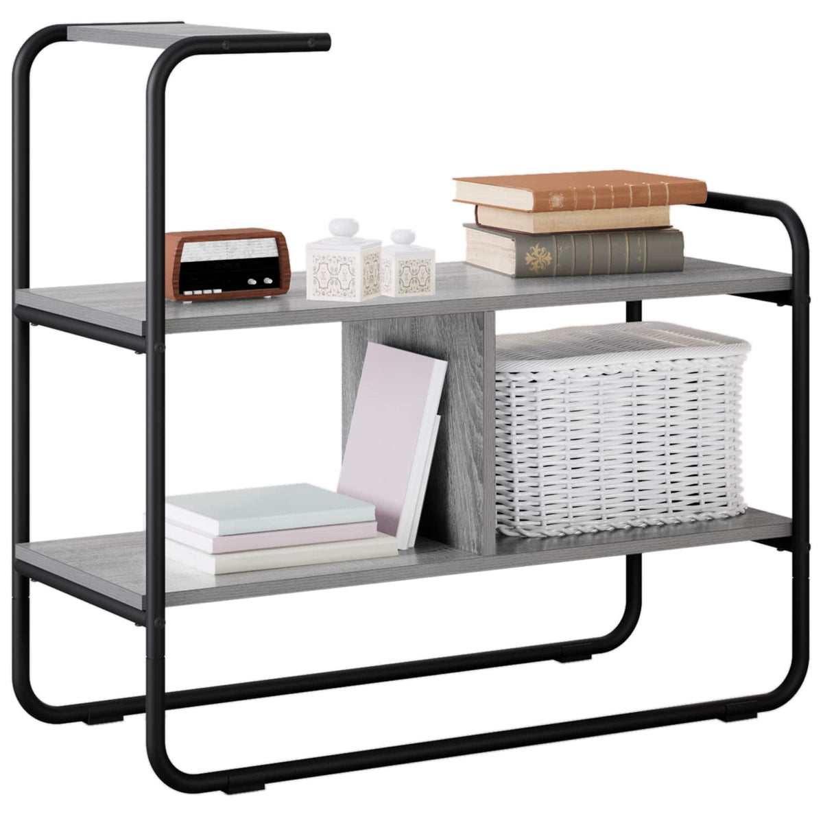 Konsolbord Grå Sonoma 80 x 35 x 75 cm Konstrueret træ