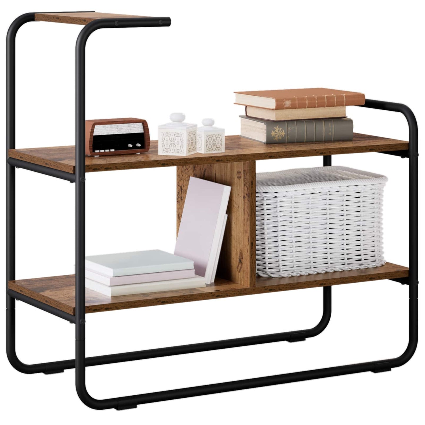 Konsolbord Gammelt træ 80 x 35 x 75 cm Konstrueret træ