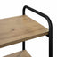 Konsolbord Artisan-eg 80 x 35 x 75 cm Konstrueret træ