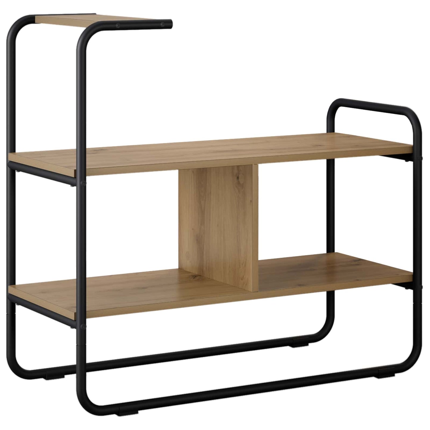 Konsolbord Artisan-eg 80 x 35 x 75 cm Konstrueret træ