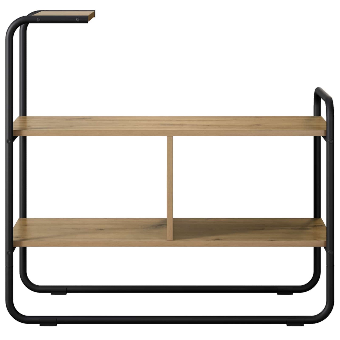 Konsolbord Artisan-eg 80 x 35 x 75 cm Konstrueret træ