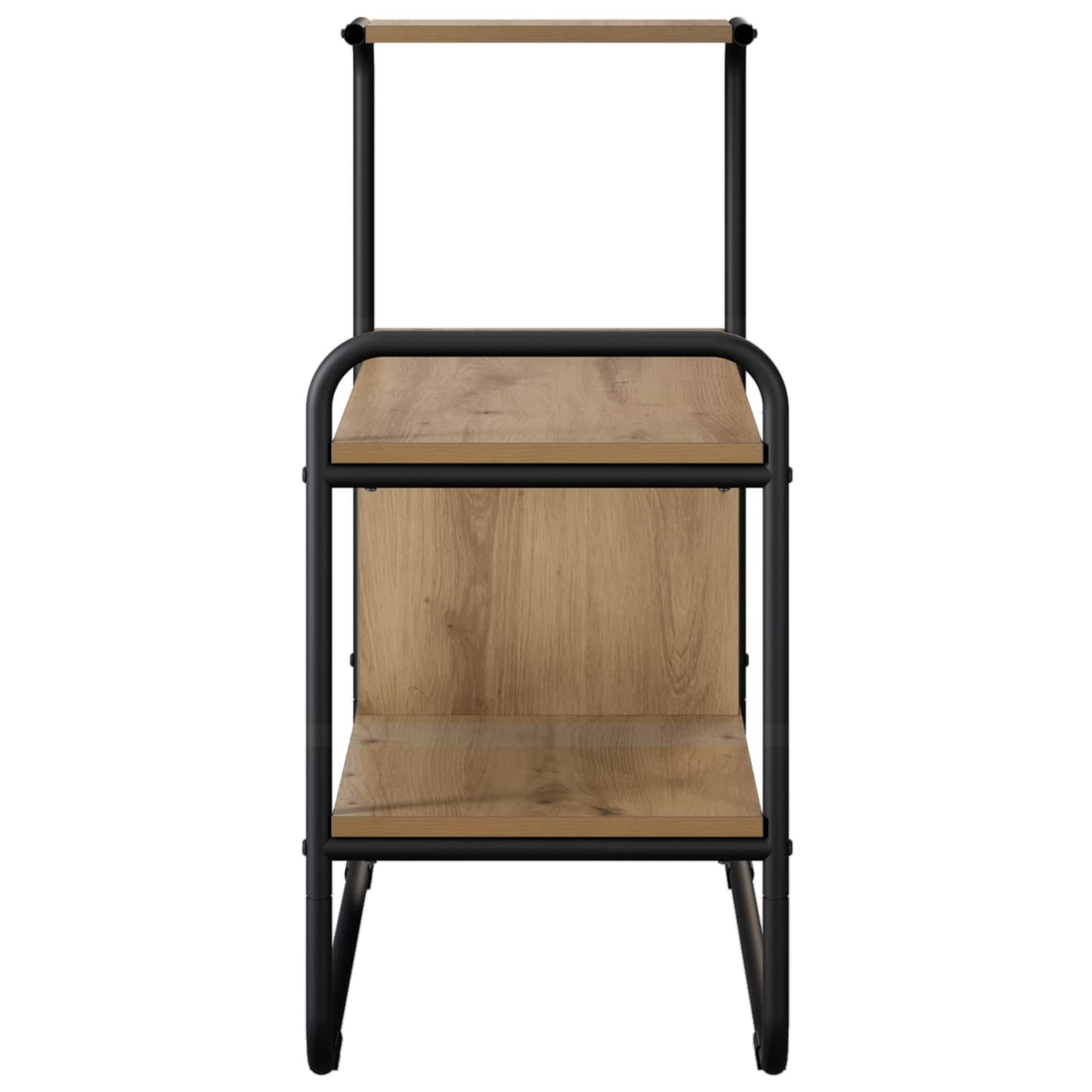Konsolbord Artisan-eg 80 x 35 x 75 cm Konstrueret træ