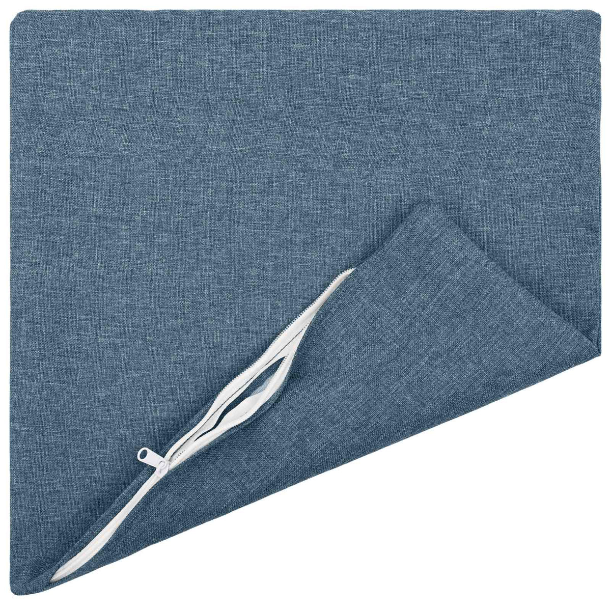 Pudebetræk 6 stk. HEERLEN Jeans blå 30 x 30 cm Stof