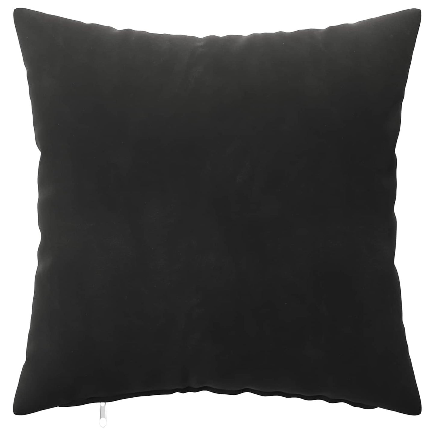 Pudebetræk 2 pcs HEERLEN Sort 30 x 30 cm Fløjl