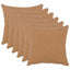 Pudebetræk 6 pcs HEERLEN Beige 30 x 30 cm Bouclé