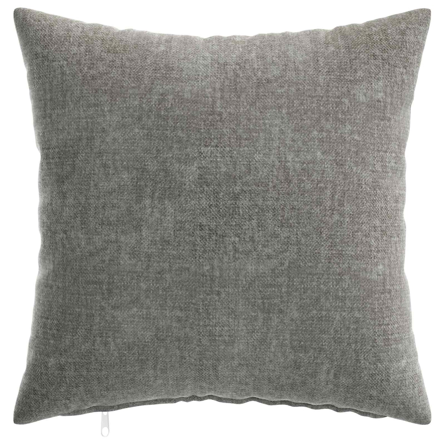 Pudebetræk 6 stk. HEERLEN Mørkegrå 30 x 30 cm Chenille Stof