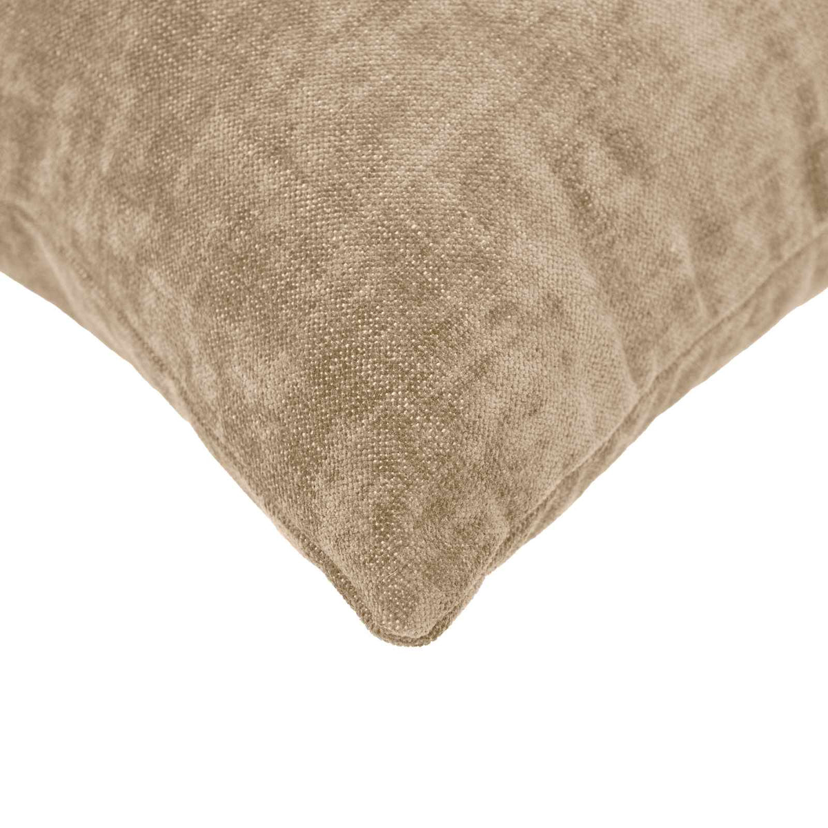 Pudebetræk 2 stk. HEERLEN Gråbrun 30 x 30 cm Chenille Stof