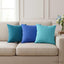 Pudebetræk 6 pcs HEERLEN Turkis 30 x 30 cm Polyester