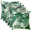 Pudebetræk 6 pcs HEERLEN Bladmønster 30 x 30 cm Polyester