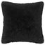 Pudebetræk 6 pcs HEERLEN Sort 30 x 30 cm PV Fleece