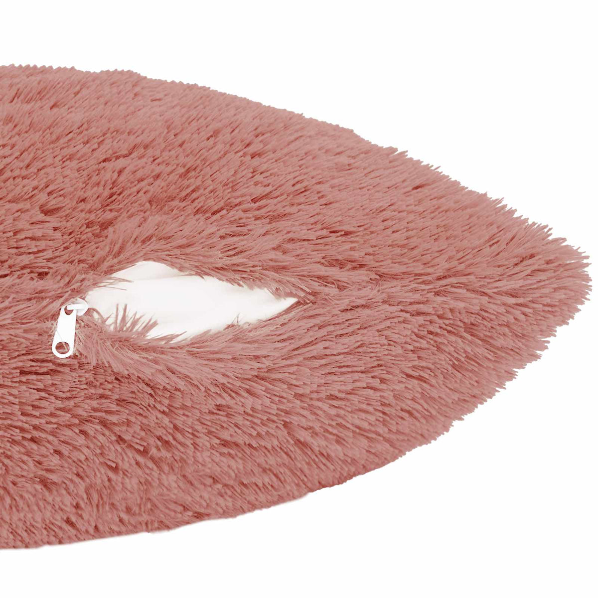 Pudebetræk 6 pcs HEERLEN Lyserød 30 x 30 cm PV Fleece