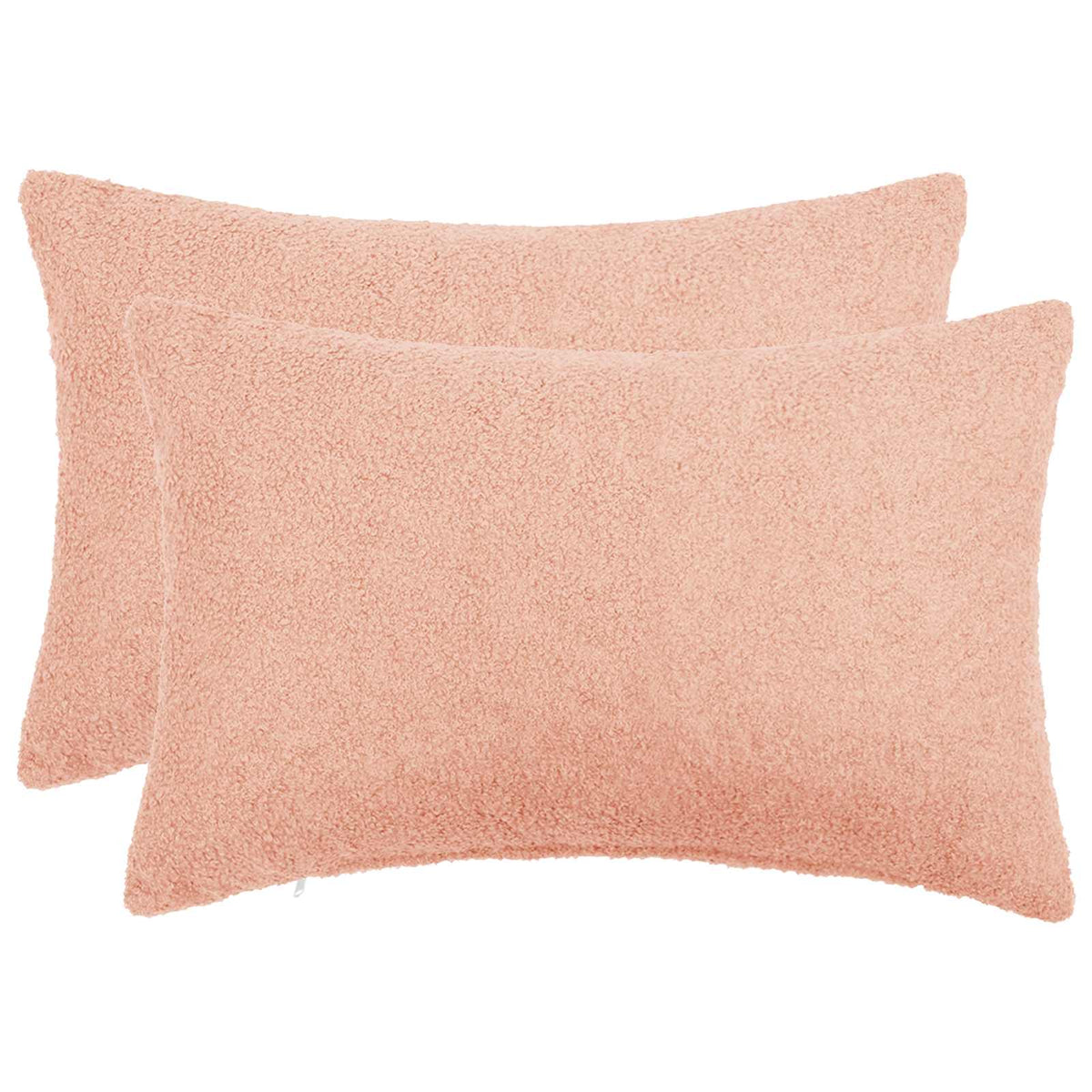 Pudebetræk 2 pcs HEERLEN Lyserød 30 x 50 cm Bouclé