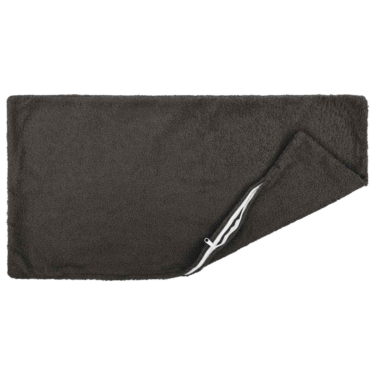 Pudebetræk 6 pcs HEERLEN Mørkegrå 30 x 50 cm Bouclé