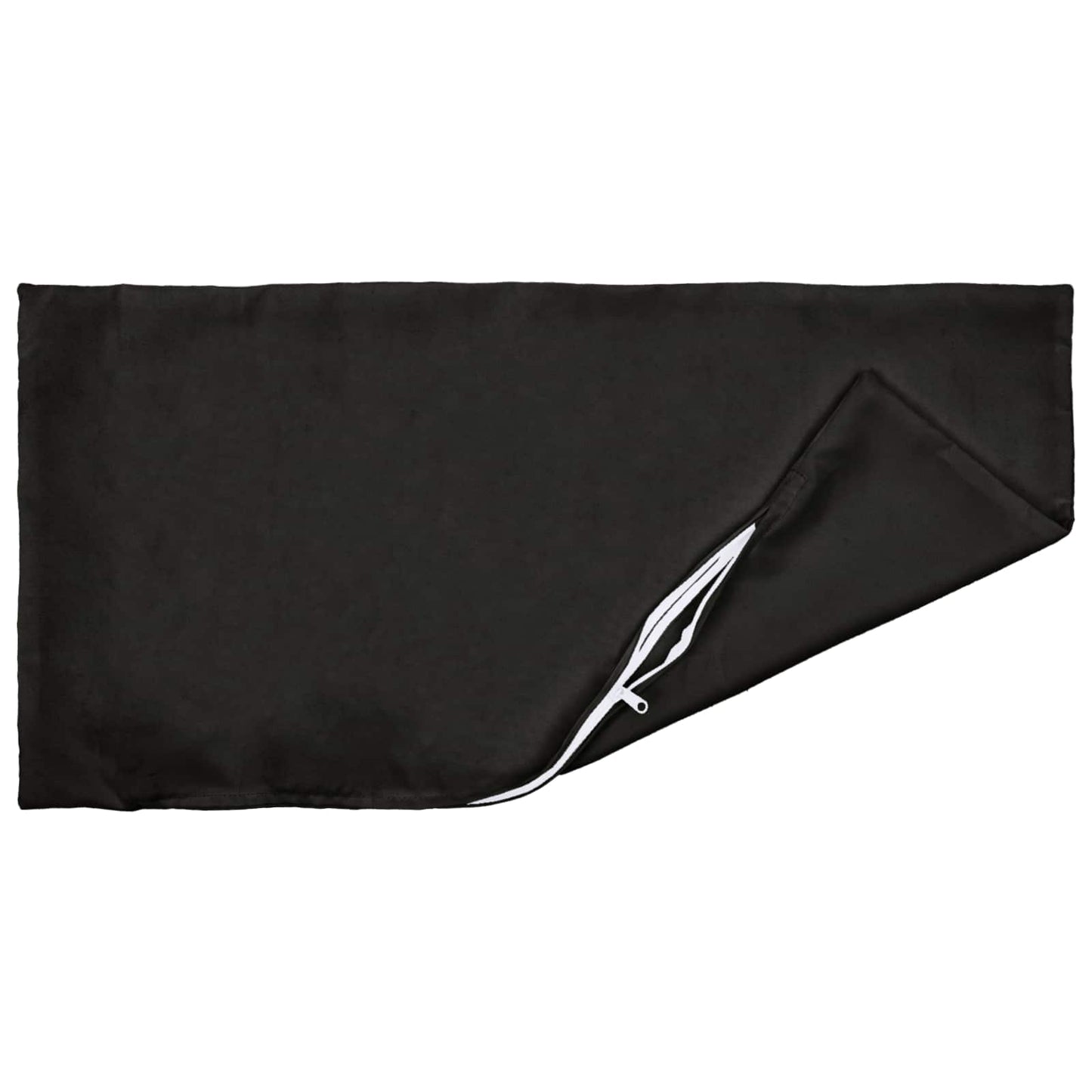 Pudebetræk 6 pcs HEERLEN Sort 30 x 50 cm Polyester
