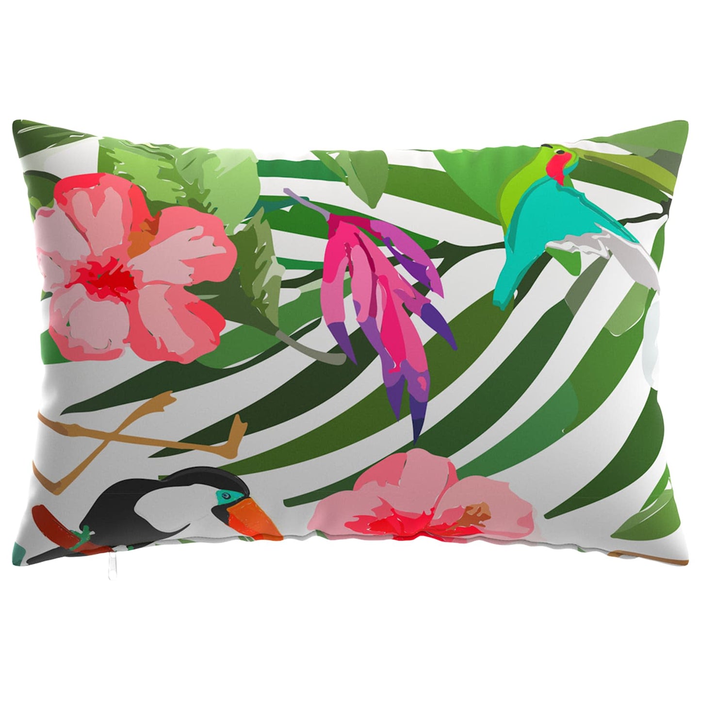 Pudebetræk 2 pcs HEERLEN Flerfarvet 30 x 50 cm Polyester