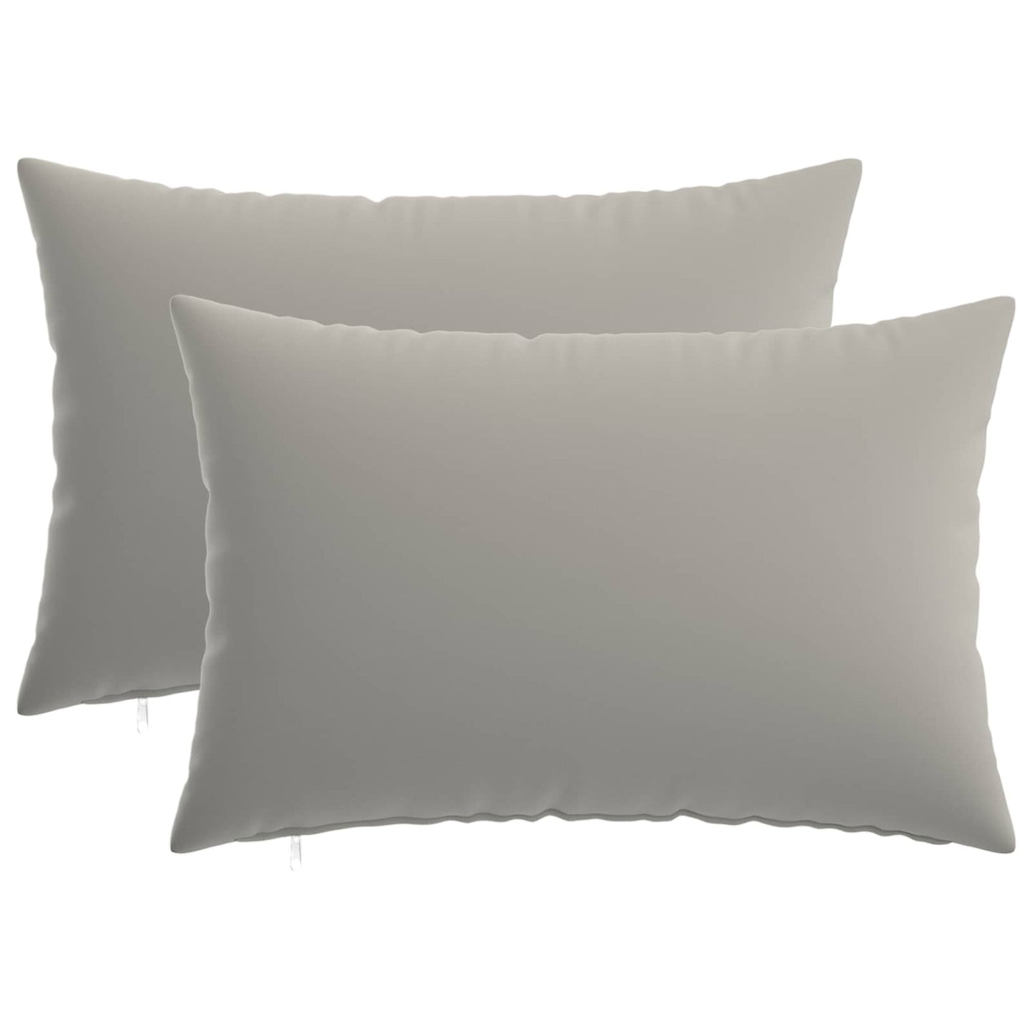 Pudebetræk 2 pcs HEERLEN Grå 30 x 50 cm Polyester