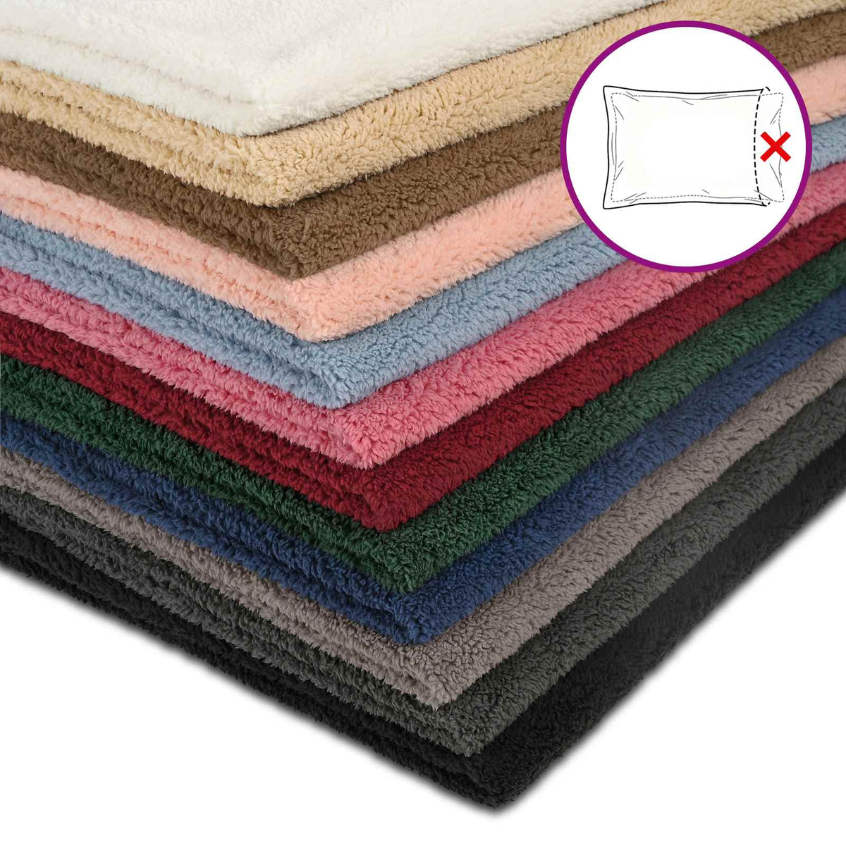 Pudebetræk 2 pcs HEERLEN Mørkegrøn 30 x 50 cm Bouclé
