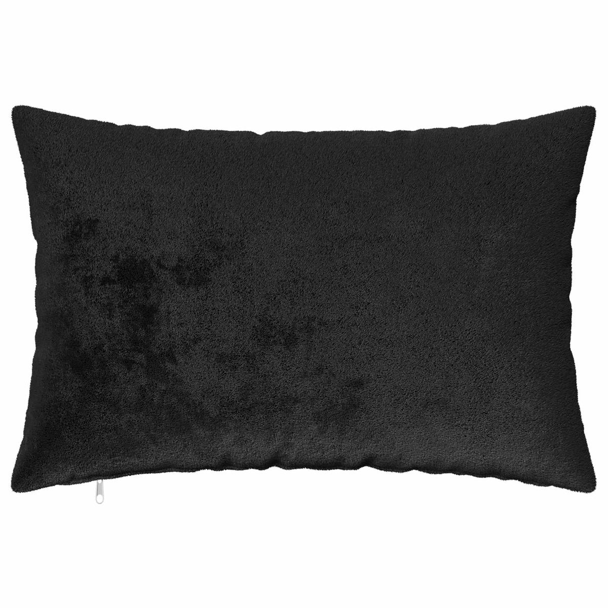 Pudebetræk 6 pcs HEERLEN Sort 30 x 50 cm Flannel