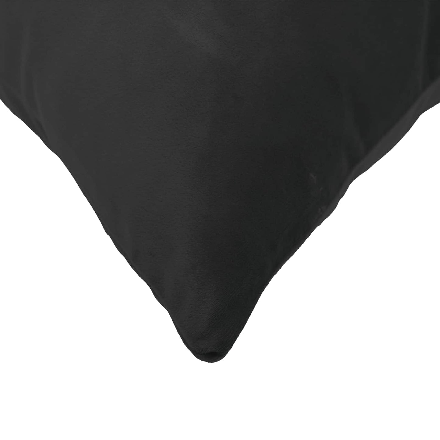 Pudebetræk 2 pcs HEERLEN Sort 35 x 35 cm Fløjl
