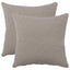 Pudebetræk 2 pcs HEERLEN Lysegrå 35 x 35 cm Bouclé