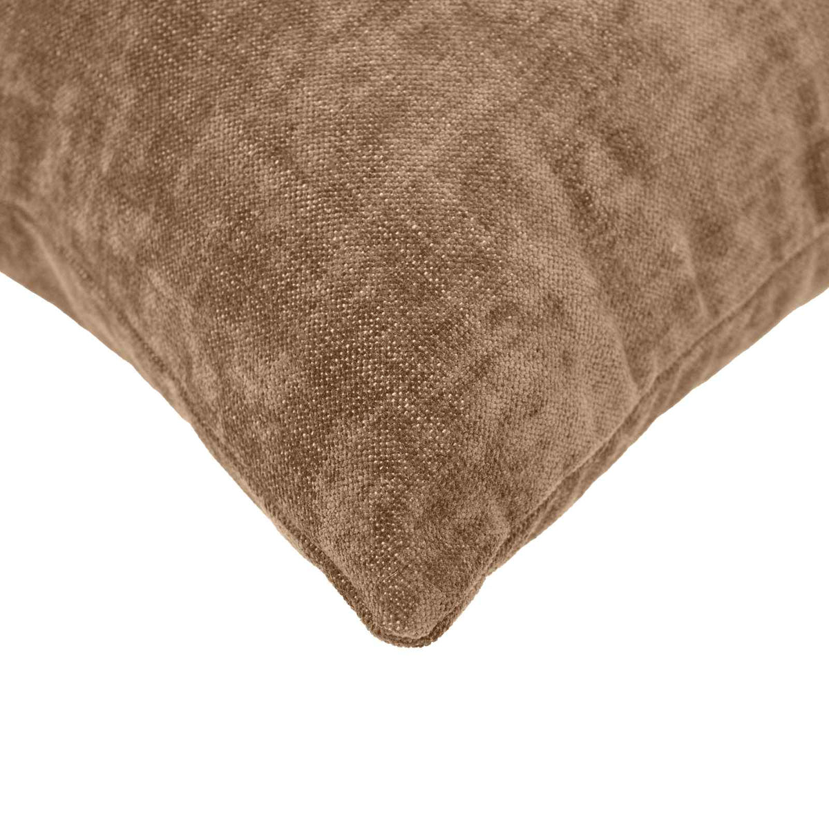 Pudebetræk 2 stk. HEERLEN Brun 35 x 35 cm Chenille Stof