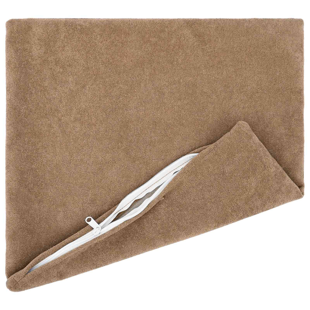 Pudebetræk 6 pcs HEERLEN Gråbrun 35 x 35 cm Mikrofiber Fleece