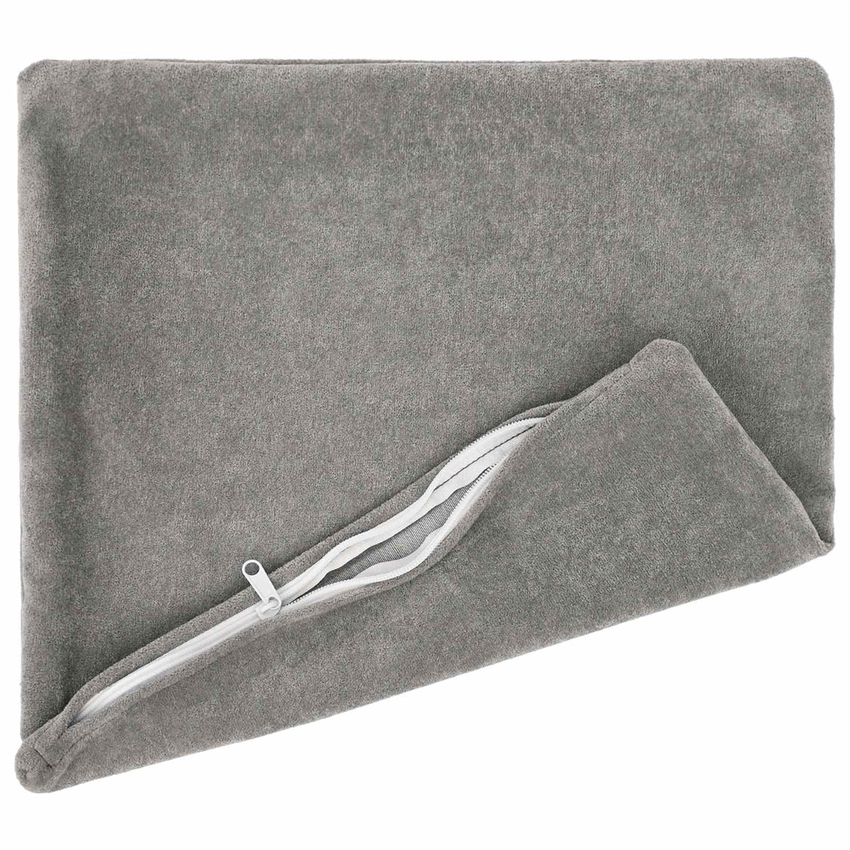 Pudebetræk 6 pcs HEERLEN Lysegrå 35 x 35 cm Mikrofiber Fleece