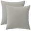 Pudebetræk 2 pcs HEERLEN Grå 35 x 35 cm Polyester