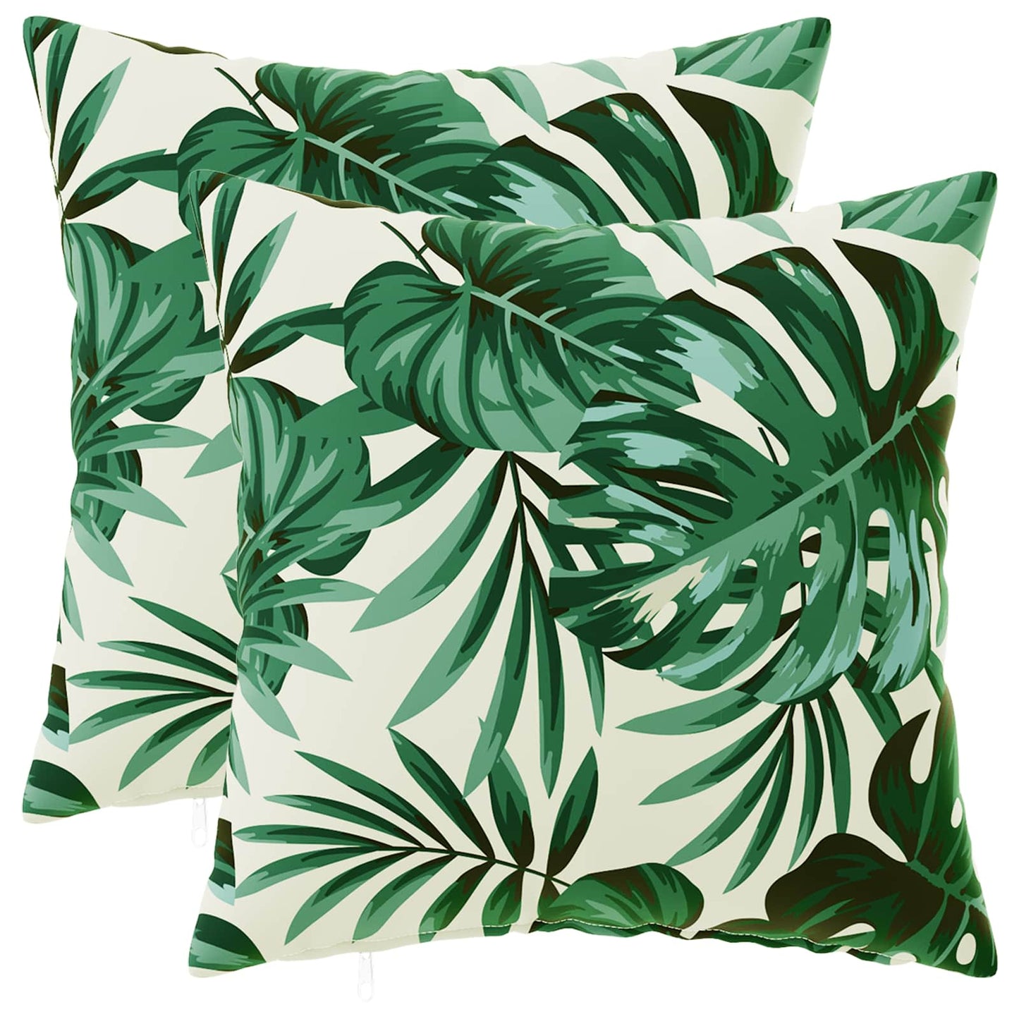 Pudebetræk 2 pcs HEERLEN Bladmønster 35 x 35 cm Polyester