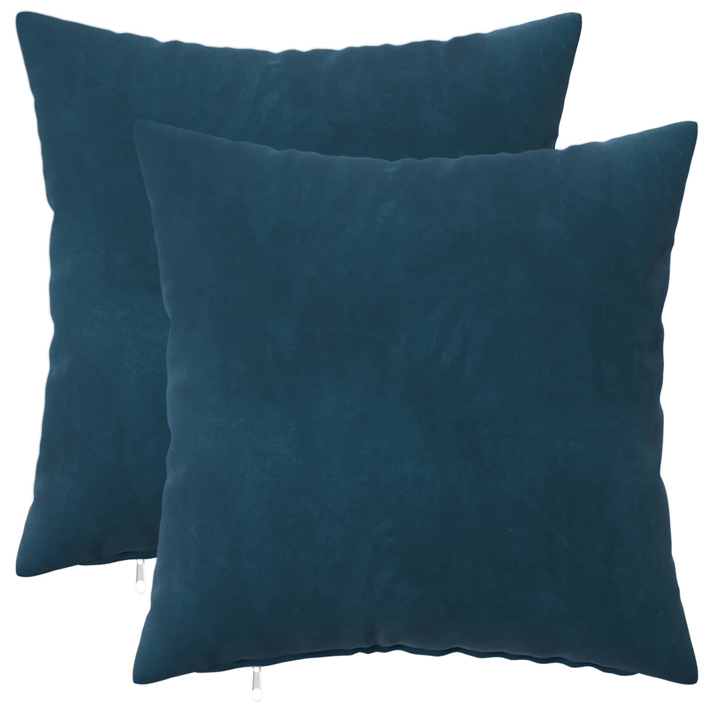 Pudebetræk 2 pcs HEERLEN Blå 40 x 40 cm Fløjl