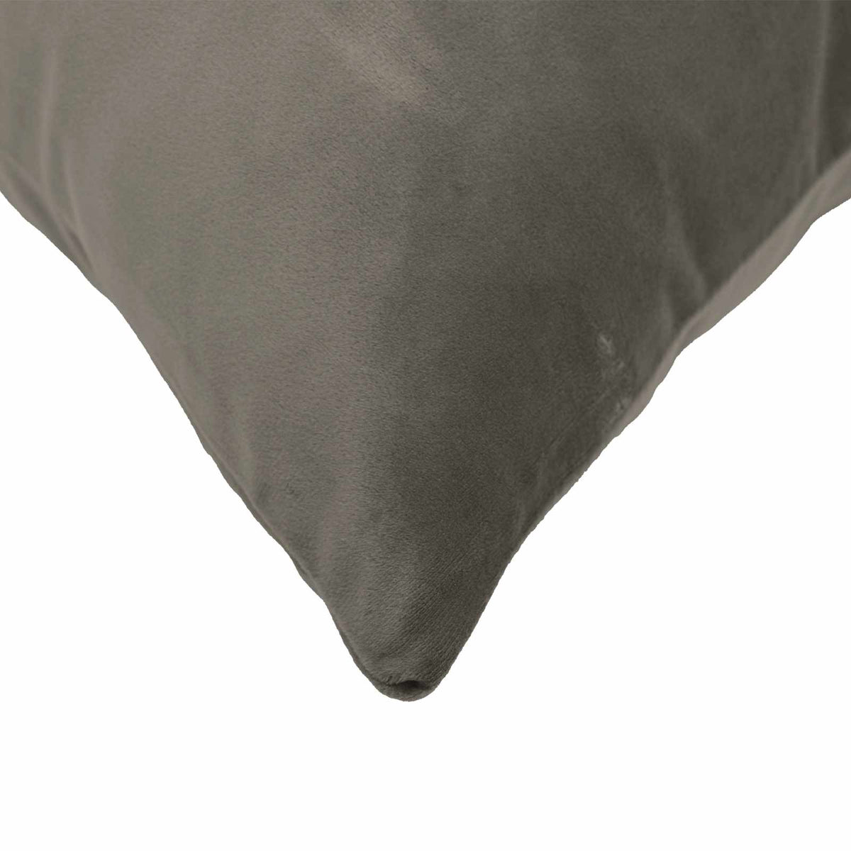 Pudebetræk 2 pcs HEERLEN Lysegrå 40 x 40 cm Fløjl