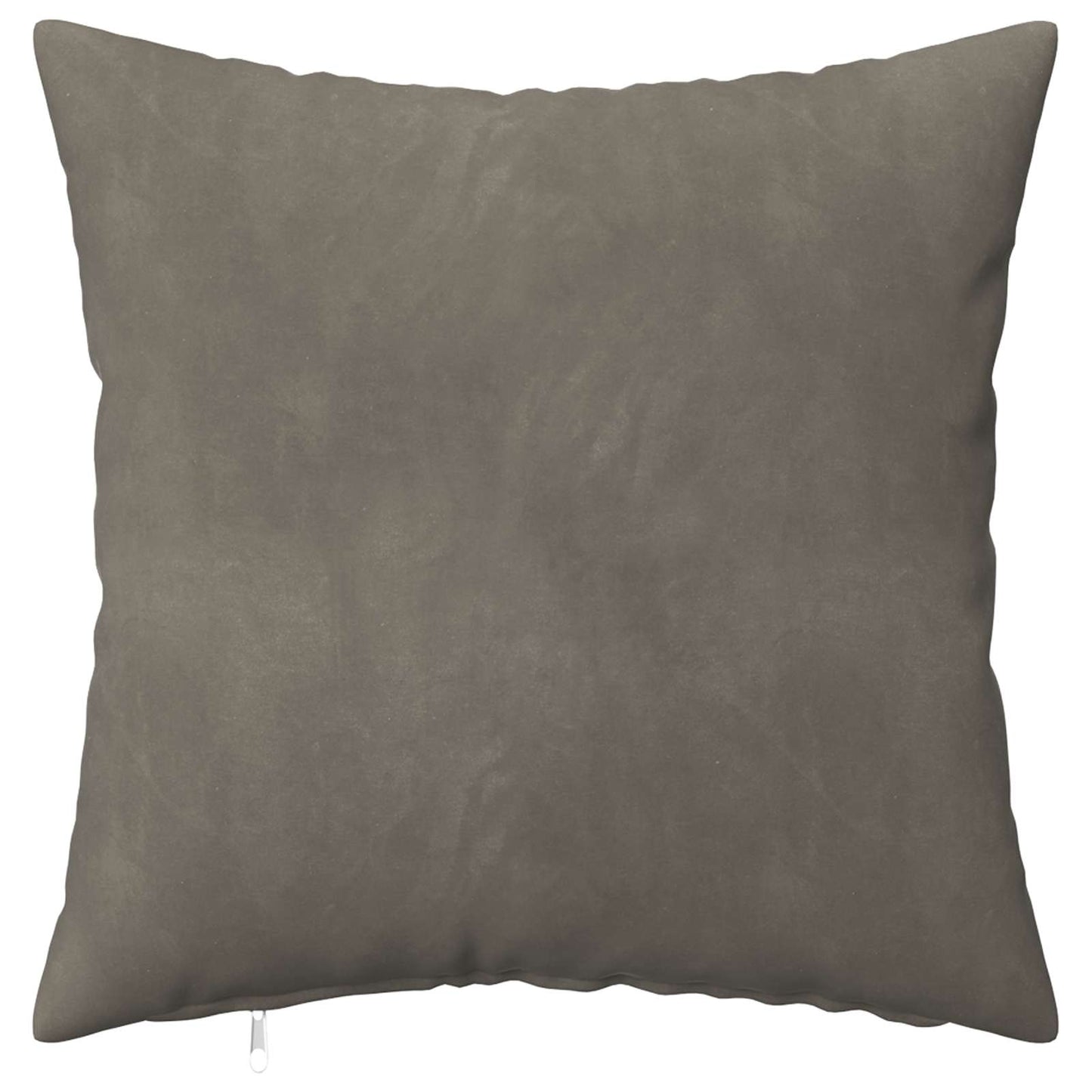 Pudebetræk 6 pcs HEERLEN Lysegrå 40 x 40 cm Fløjl
