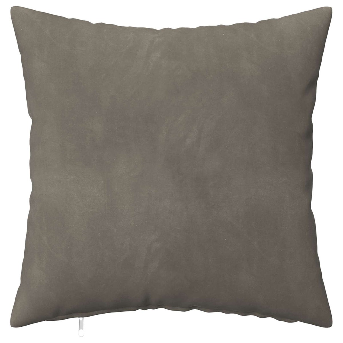 Pudebetræk 12 pcs HEERLEN Lysegrå 40 x 40 cm Fløjl