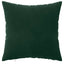 Pudebetræk 2 pcs HEERLEN Mørkegrøn 40 x 40 cm Fløjl