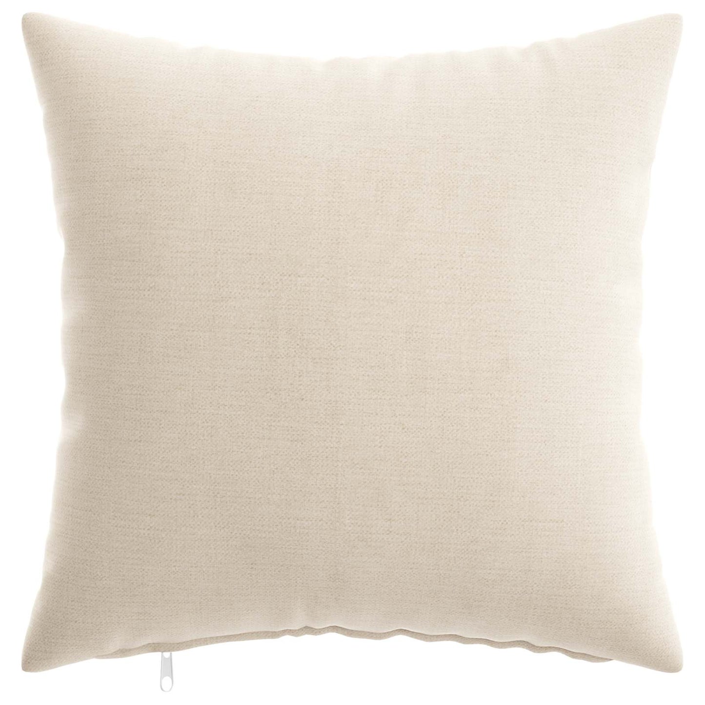 Pudebetræk 2 stk. HEERLEN Cremefarvet 40 x 40 cm Chenille Stof