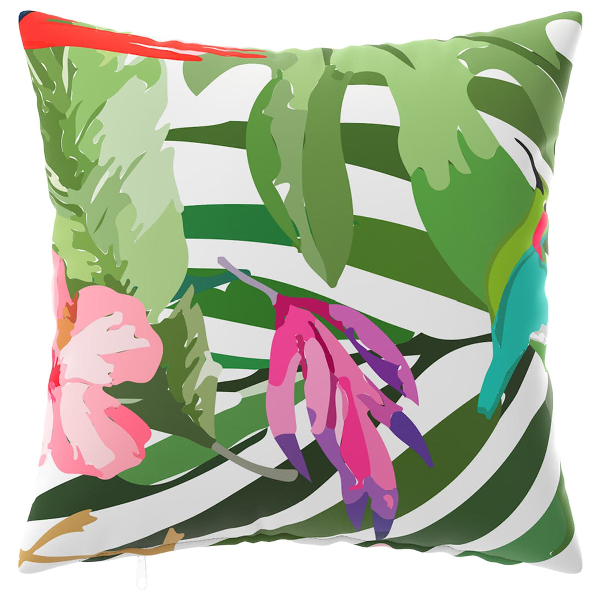 Pudebetræk 2 pcs HEERLEN Sort 40 x 40 cm Polyester