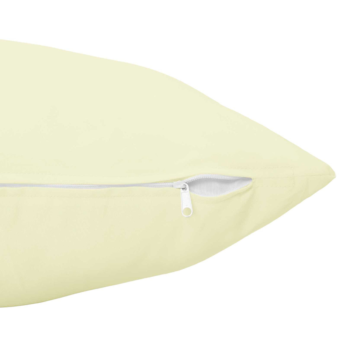 Pudebetræk 6 pcs HEERLEN Cremefarvet 40 x 40 cm Polyester